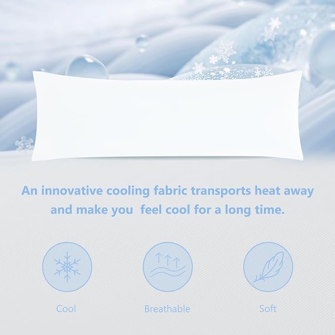 DOWNCOOL Large Body Pillow Insert - Image 5