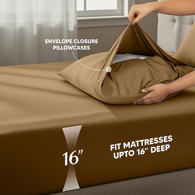 Utopia Bedding Twin Sheet Set – 3 Piece Bed Sheets - Image 4