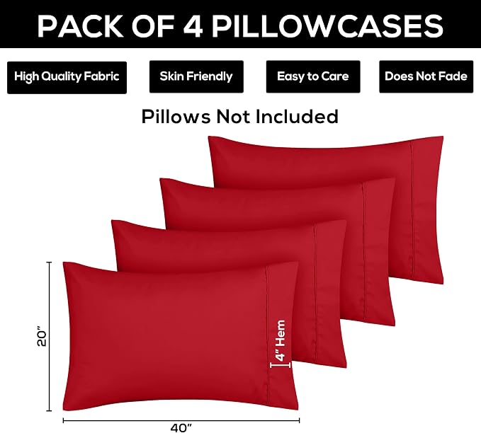 Utopia Bedding King Pillow Cases - Image 3