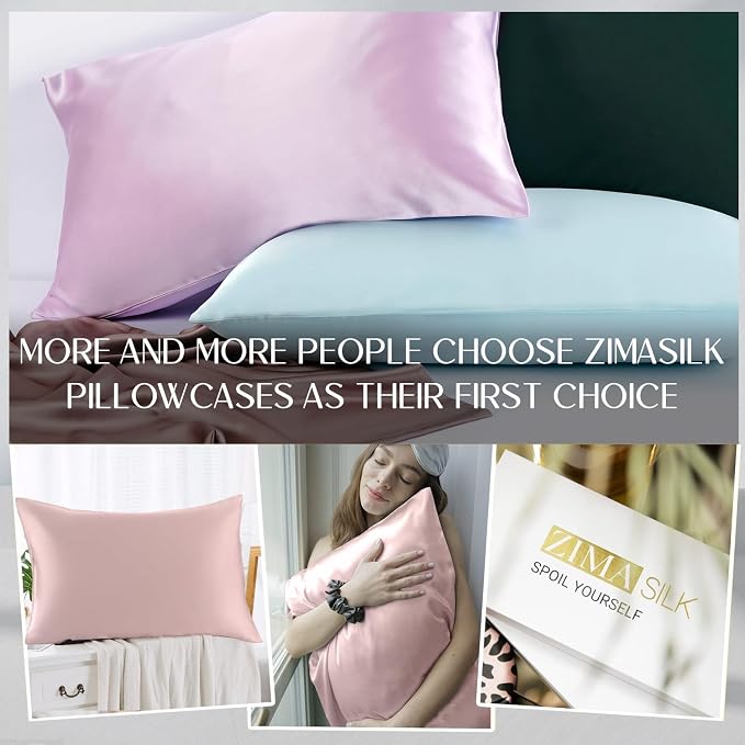 ZIMASILK 100% Pure Mulberry Silk Pillow Cases - Image 6