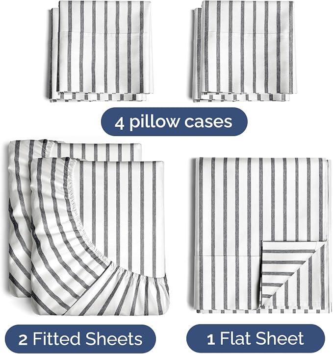 Split King 7 Piece Sheet Set - Image 2
