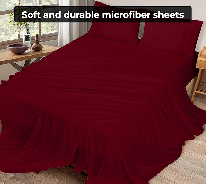 Royale Linens Full Flat Sheet - Image 4