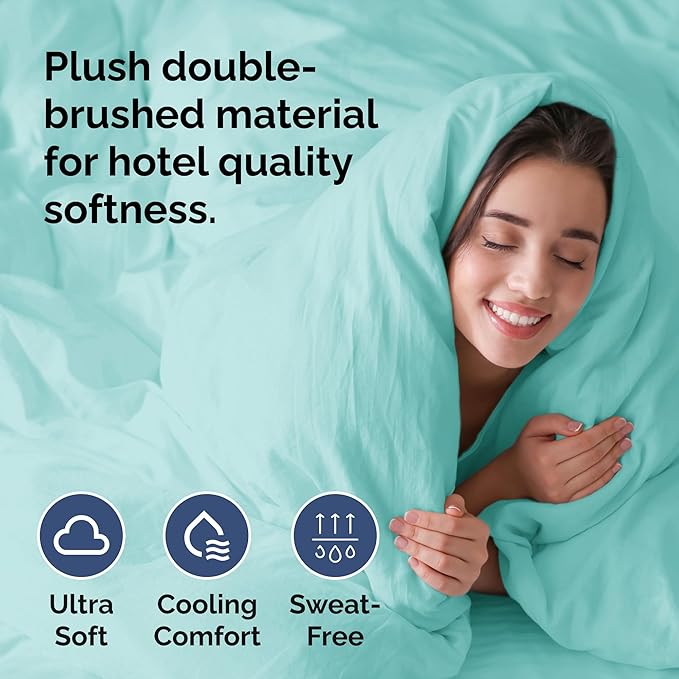 Duvet Cover Queen Size Set - Image 3
