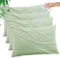 Gogreen Bamboo Rayon Waterproof Pillow Protector, Breathable Pillow Cover by GOGREEN