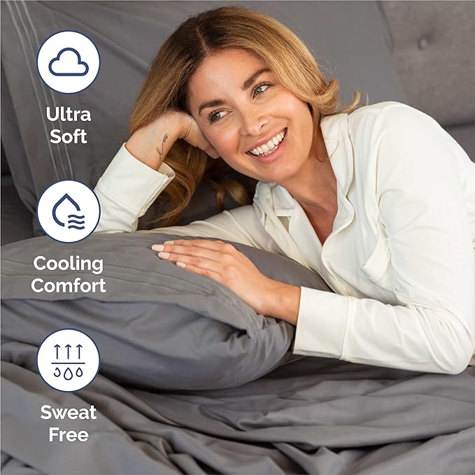 King Size 4 Piece Sheet Set - Image 4