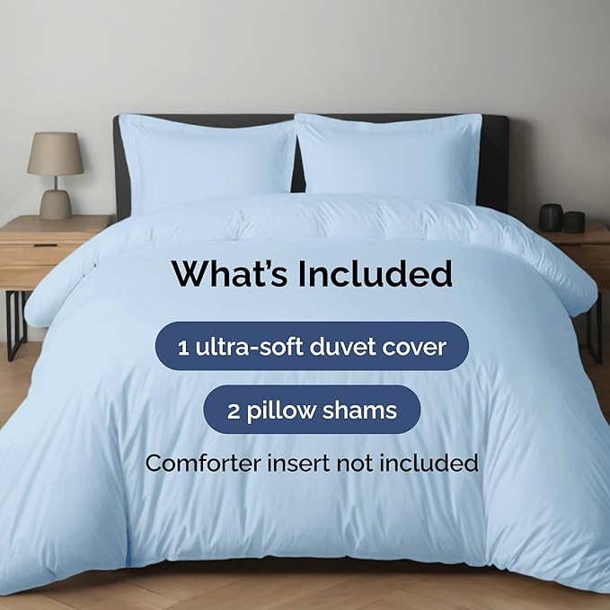 Duvet Cover Cal King Size Set - Image 2