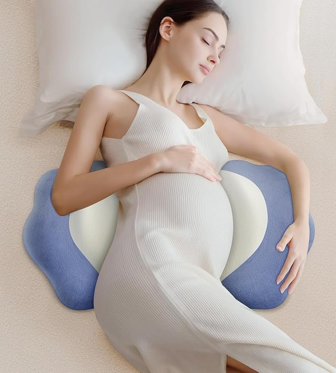 Pregnancy Pillows for Sleeping, Memory Foam Maternity Pillow Support for Back by DONAMA