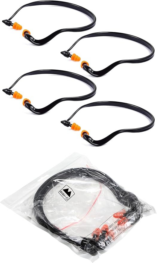 BBTO Banded Earplugs for Shooting Range Band Ear Plugs Lightweight Silicone - Image 7