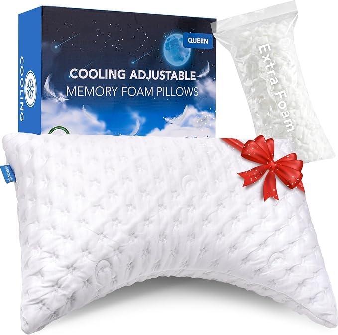 KUCEY Cooling Side Sleeper Pillow by Kucey