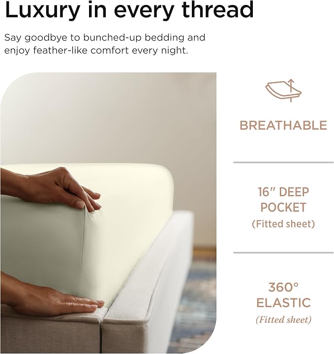 Threadmill Luxury 800 Thread Count 100% Cotton Sheets - Image 5