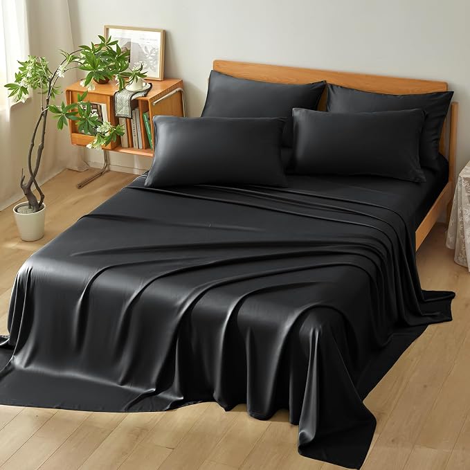 Homiest Cooling Pillow Cases Standard Size Set of 2, 100% Rayon Derived from - Image 6