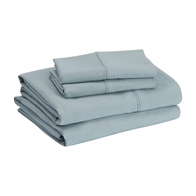 Amazon Basics Lightweight Breathable Super Soft Wrinkle-Free Easy Care Brushed - Image 2