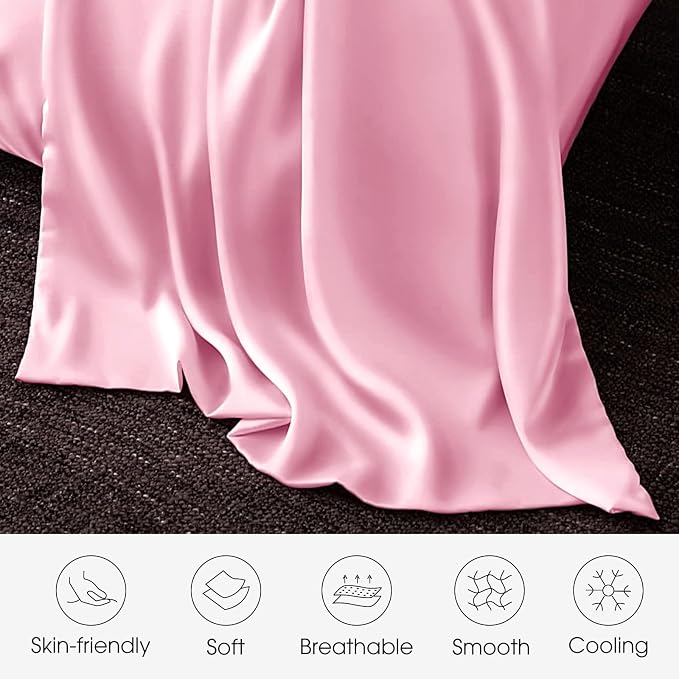 100% Silk Pillowcase for Hair and Skin Toddler Size 2 Pack Mulberry Silk Pillow - Image 3
