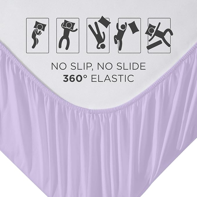 Royale Linens Fitted Sheet Queen - Image 5