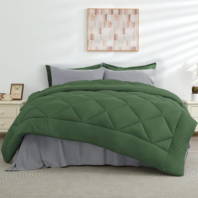 HEVUMYI Queen Comforter Set - Image 7