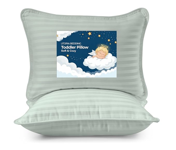Utopia Bedding Toddler Pillow 13x18 Pillows by UTOPIABEDDING