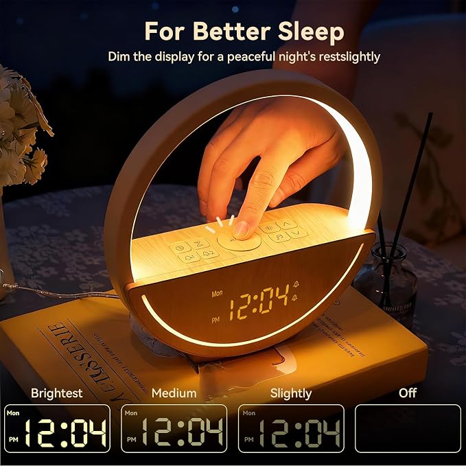 Vivilumens Wake Up Light Sunrise Alarm Clock - Image 7