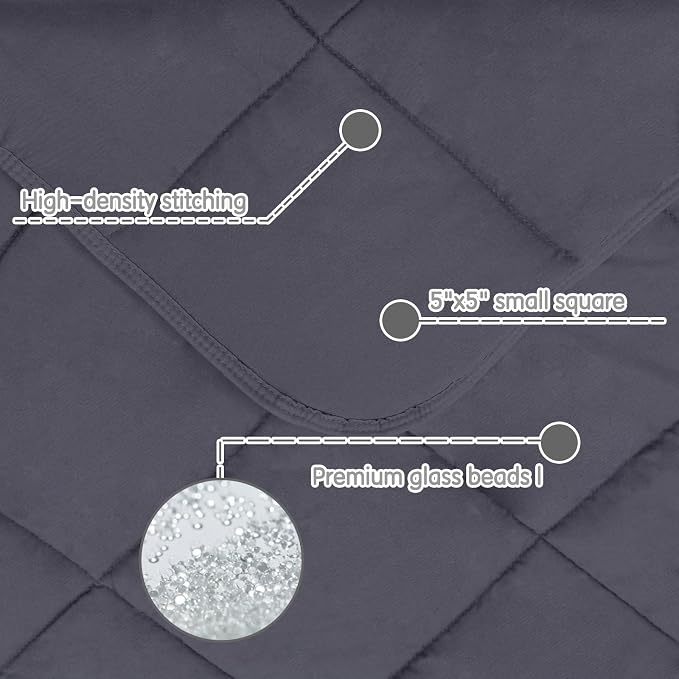 yescool Weighted Blanket Cooling Heavy Blanket - Image 3