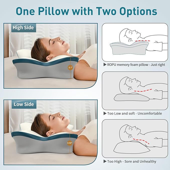 Cervical Pillow for Neck Pain Relief - Image 6