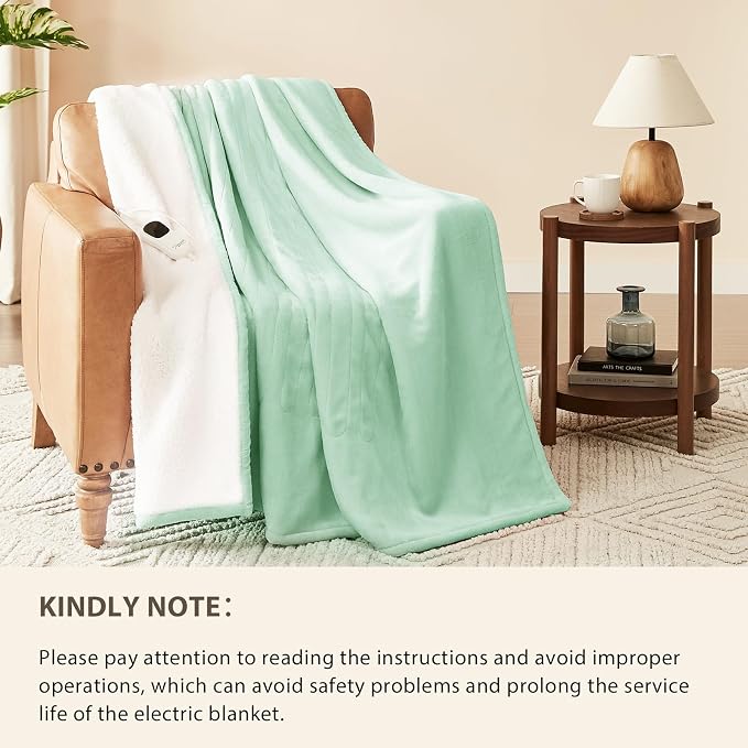 Homemate Electric Heated Blanket King Size - Image 6