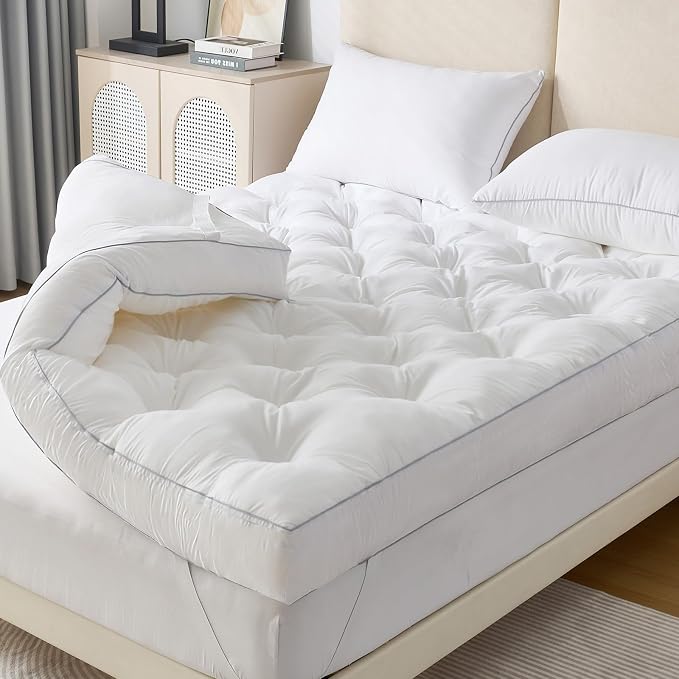SHOUREN 5 Inch Memory Foam Mattress Topper Full by SHOUREN