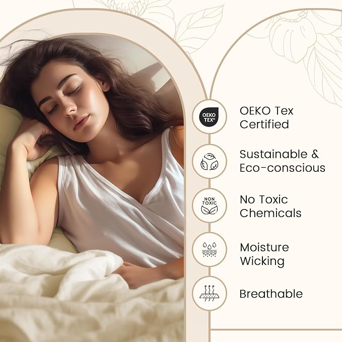 800TC Egyptian Cotton Bedding Sheets & Pillowcases - Image 5