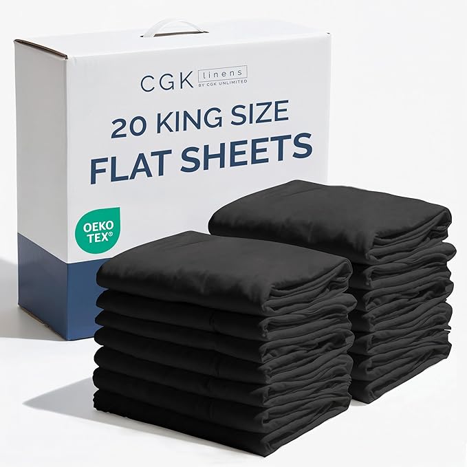 King Size Flat Sheets by CGKUnlimited