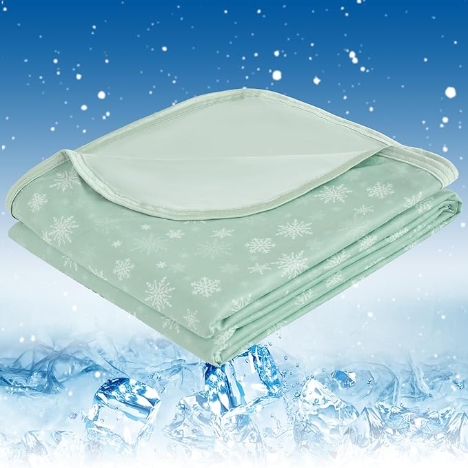 OIGAE Cooling Blanket for Hot Sleepers - Image 8