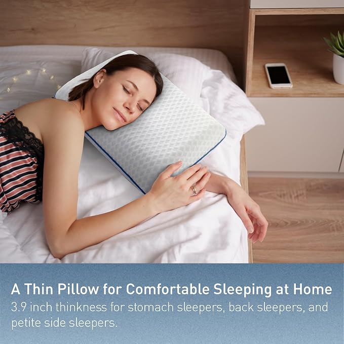 fulocean Cooling Travel & Camping Memory Foam Pillow - Image 7