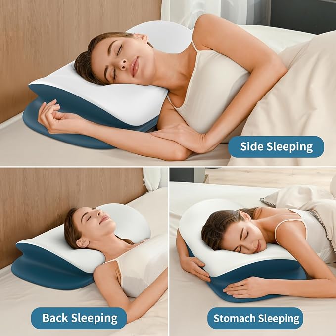 Olumoon Cervical Neck Pillow for Pain Relief - Image 6