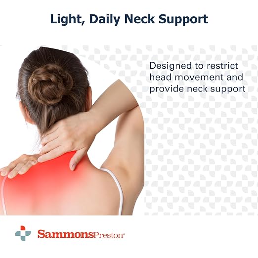 Sammons Preston Universal Contour Cervical Brace, Adjustable Hook and Loop - Image 6