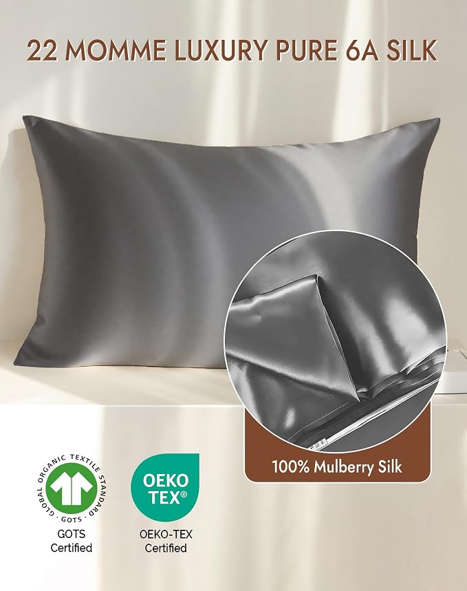 SilkSilky 100% Mulberry Silk Pillowcase - Image 2