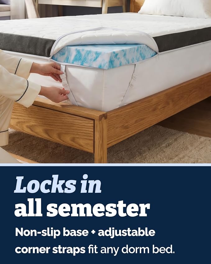 Memory Foam Mattress Topper - Image 7