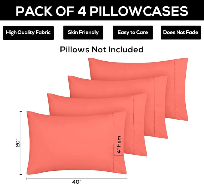 Utopia Bedding King Pillow Cases - Image 3