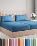 Split King Size 5 Piece Sheet Set by CGKUnlimited