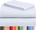 LuxClub 3 PC Twin Sheet Set, Deep Pockets Wrinkle Free Cooling Bed Sheets Hotel by LuxClub