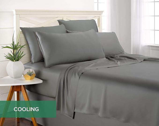 King Pillowcases by Pure Bamboo, Genuine 100% Organic Viscose Derived from - Image 5