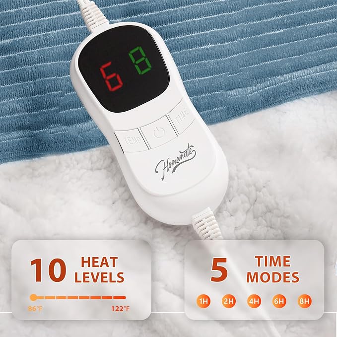 Homemate Heated Blanket Electric Throw - Image 3