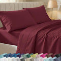 CALIFORNIA DESIGN DEN Soft 100% Cotton King Size Bed Sheets Set, 400 Thread by CaliforniaDesignDen