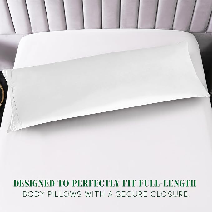 Elegant Comfort Luxury Ultra-Soft 1-Piece Body Pillowcase - Image 3