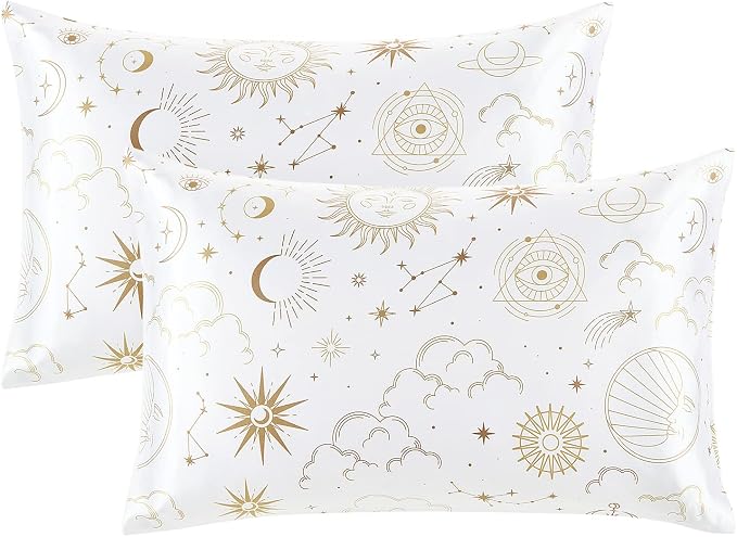 EXQ Home Satin Pillowcase Silky Satin Pillowcase by EXQHomeTexitleCoLtd