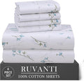 RUVANTI 6 Pcs Cotton Sheets by Ruvanti