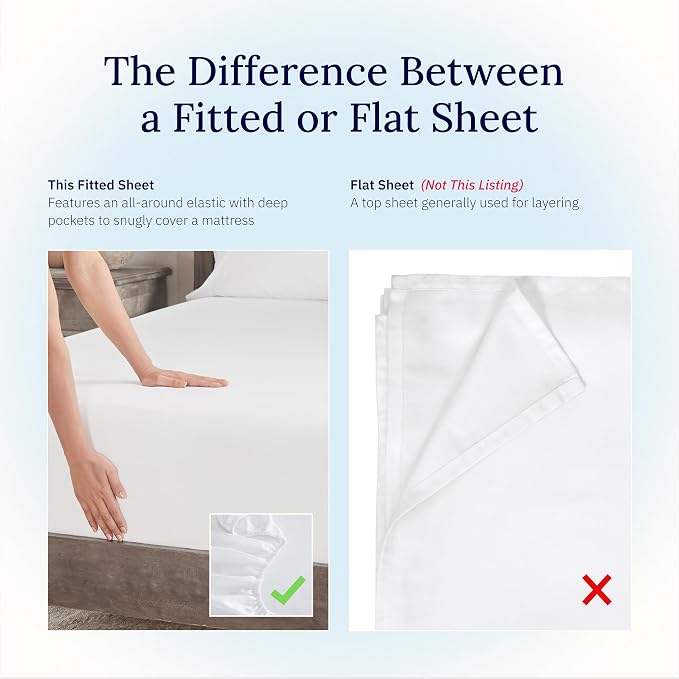 California Design Den Fitted Sheet Queen - Image 5