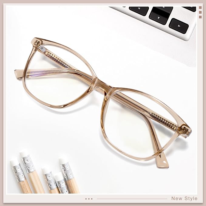 Madison Avenue Blue Light Blocking Glasses Anti Eyestrain UV Glare Blue Light - Image 6