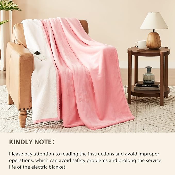 Homemate Electric Heated Blanket King Size - Image 6