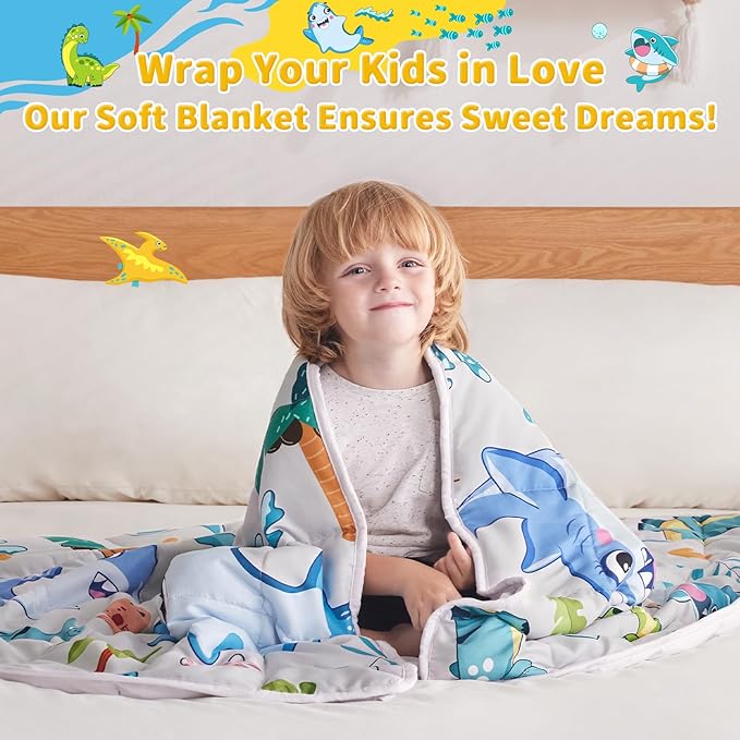 anfie Weighted Blanket Kids Weighted Blanket Cooling Blanket - Image 4