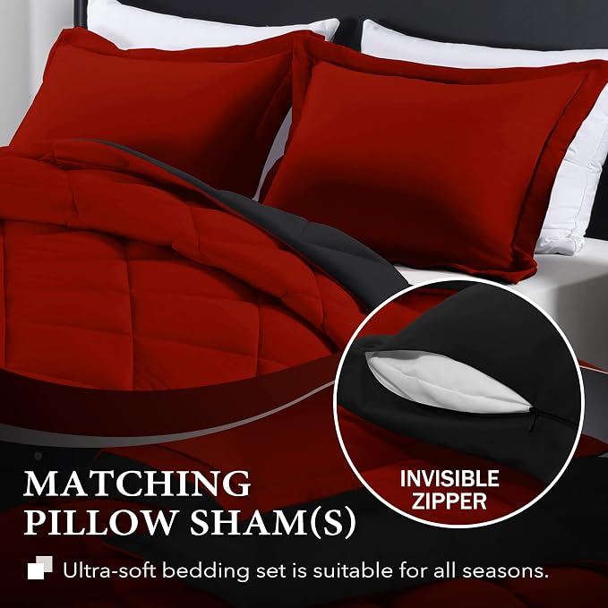 downluxe King Size Comforter Set - Image 3