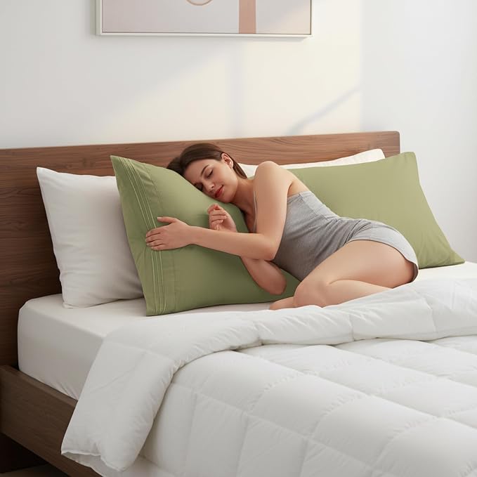 Elegant Comfort Luxury Ultra-Soft 1-Piece Body Pillowcase - Image 4