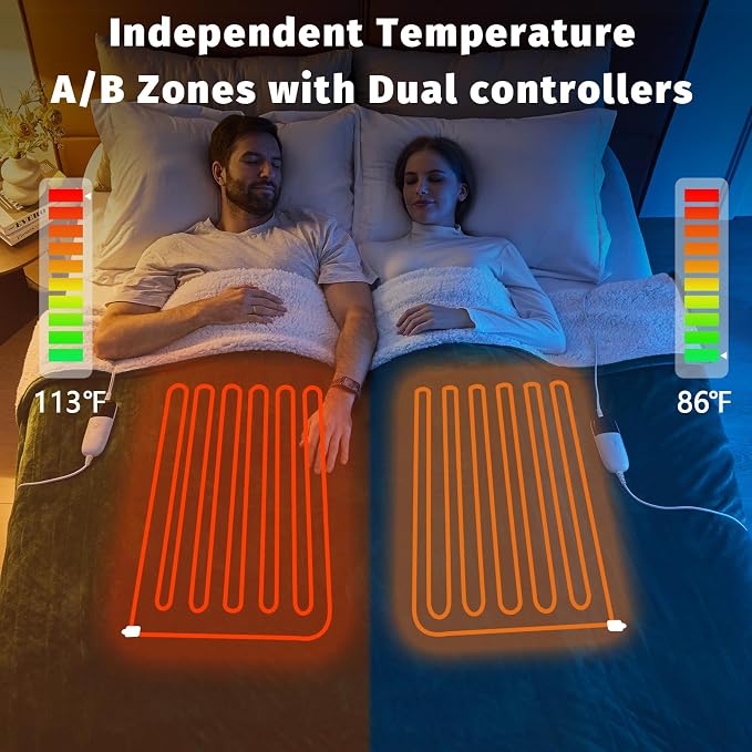 Heated Electric Blanket King Size - Image 2