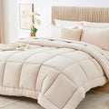 Sasttie Oversized King Comforter Set, 7 Pieces Extra Large Bed in a Bag by SASTTIE